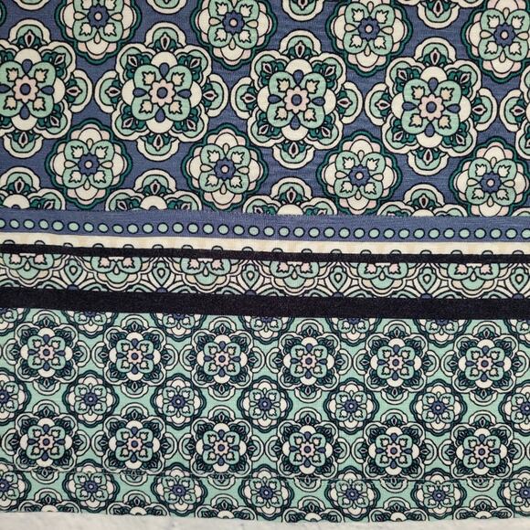 J. Jill Sleeveless Medallion with Border Dress size Medium - Picture 8 of 11